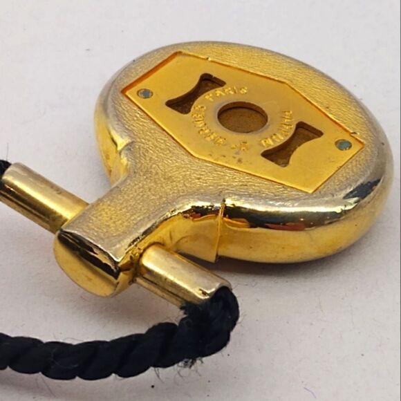 Hermes Enamel Perfume Pendant Necklace Vintage Authentic - Picture 8 of 16